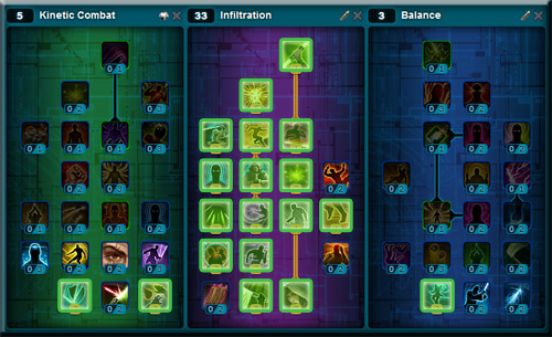 jedi shadow infiltration build